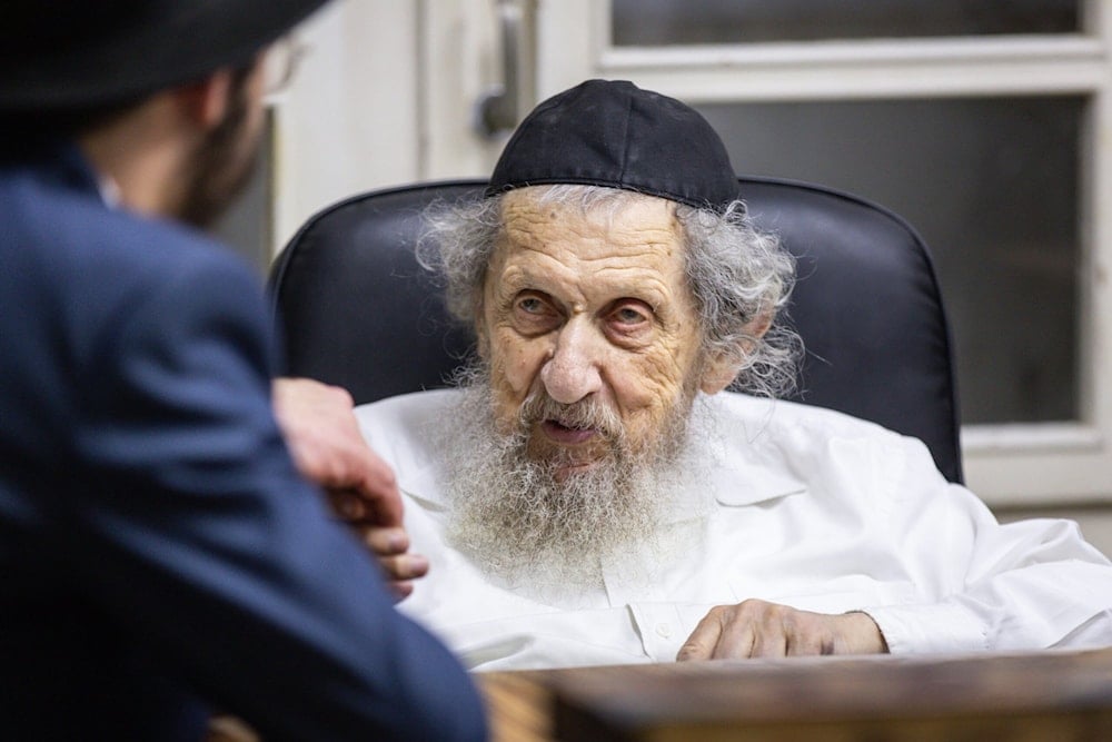 Rabbi Dov Lando, leader of the Degel HaTorah party, undated. (Social Media) 