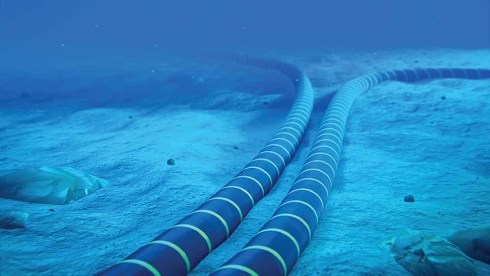 Illustration of undersea cables, undated. (AFP/Getty Images) 