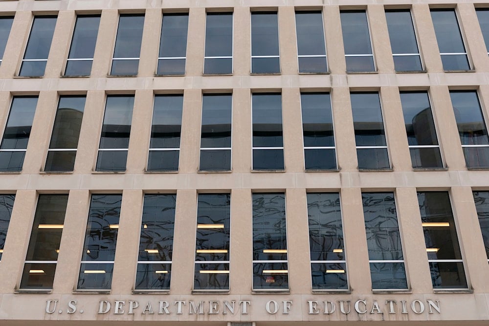 The U.S. Department of Education building is seen in Washington, Monday, Nov. 18, 2024 (AP)