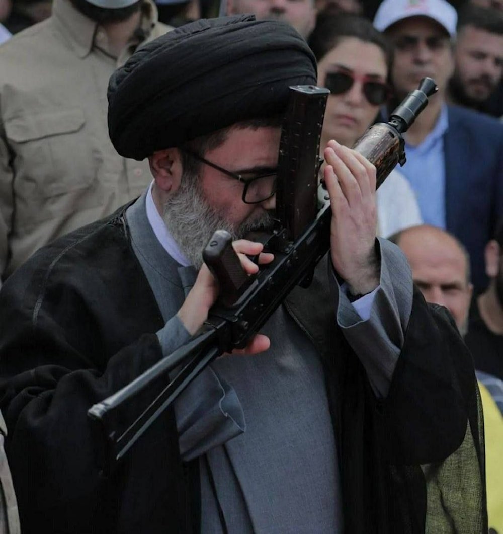 Sayyed Hashem Safieddine during a public ceremony in an undated photograph