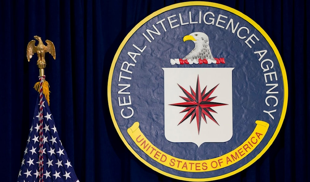 This April 13, 2016 file photo shows the seal of the Central Intelligence Agency at CIA headquarters in Langley, Va. (AP)