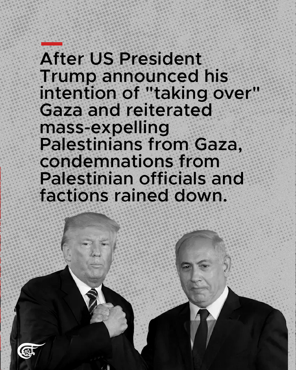 Palestinian officials, factions condemn Trump's 'clean out Gaza' plot