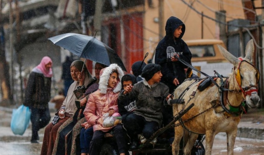 UN: Severe cold puts Palestinians in Gaza at risk