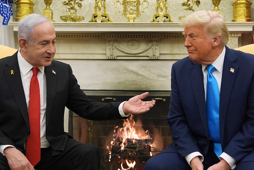 Trump meets with Israel's Netanyahu in the Oval Office, Feb. 4, 2025. (AP)