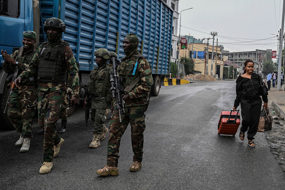 M23 rebels patrol Goma, Democratic Republic of Congo, Wednesday, Jan. 29, 2025 (AP)