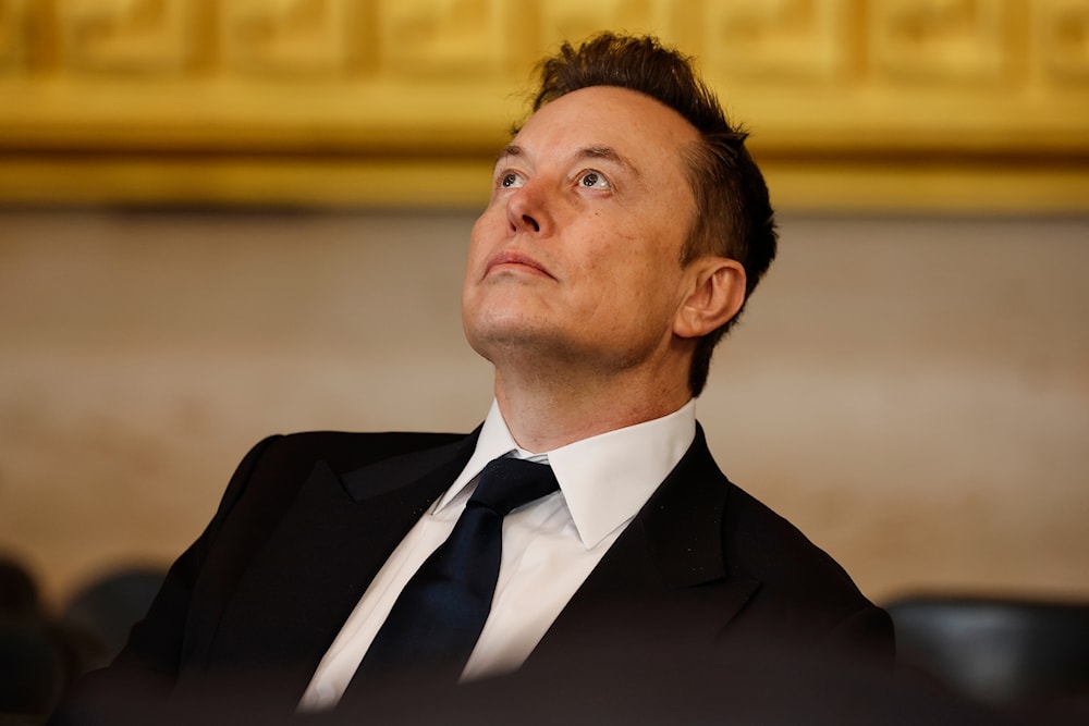 lon Musk arrives before the 60th Presidential Inauguration in the Rotunda of the U.S. Capitol in Washington, on January 20, 2025. (Chip Somodevilla/Pool Photo via AP)