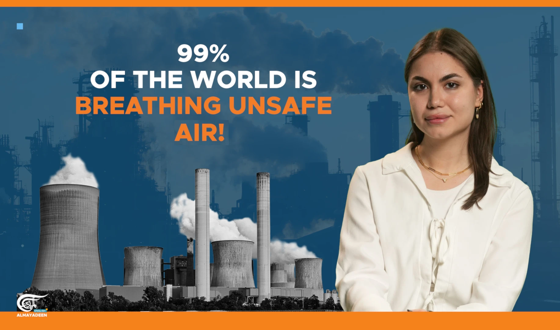 99% of the world is breathing unsafe air!