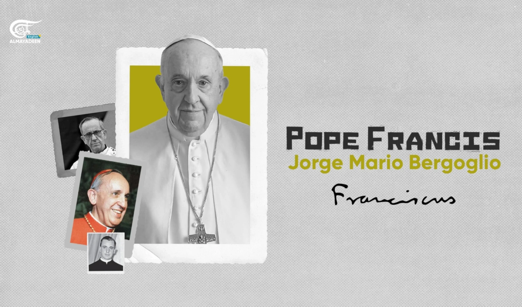 Figures in History: Pope Francis