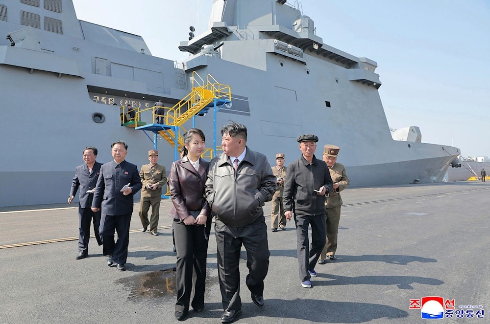 DPRK unveils warship, eyes tactical nuclear expansion