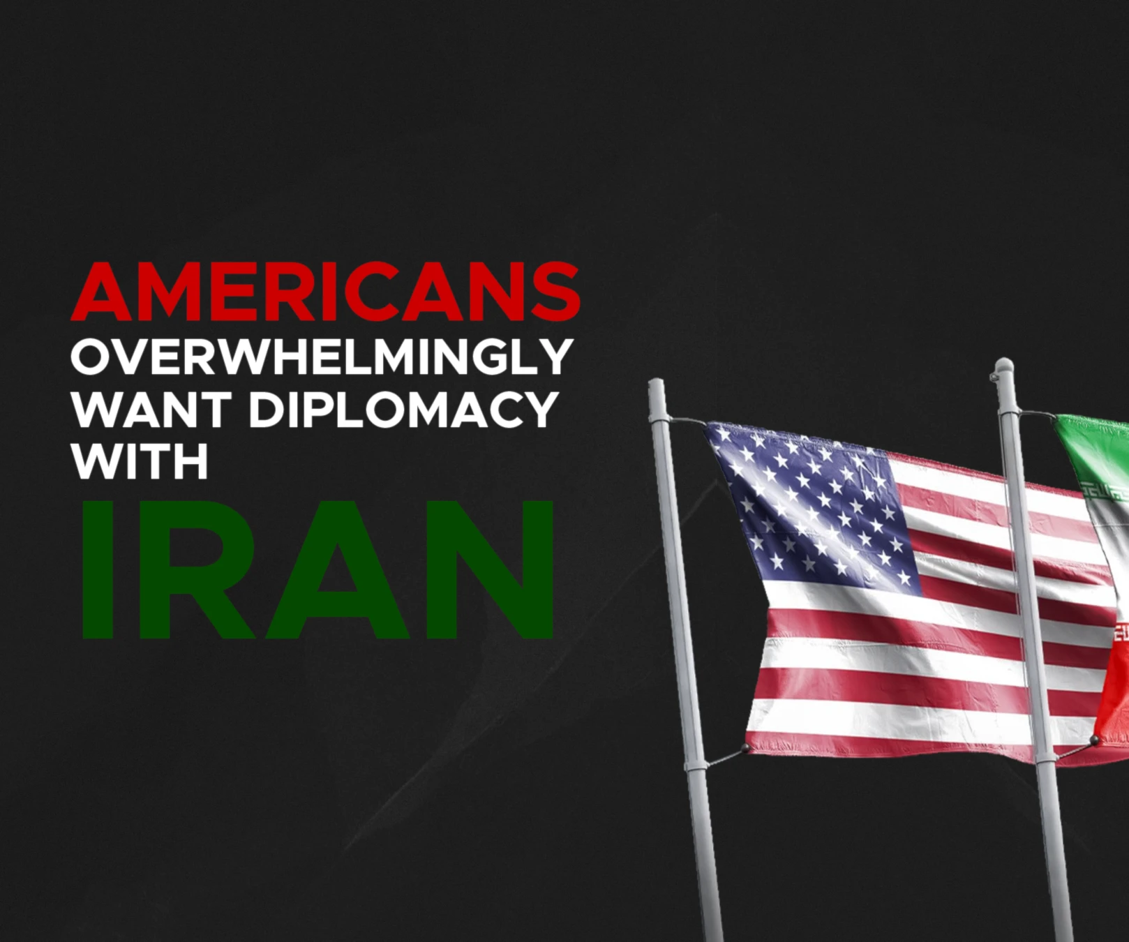 Poll: Americans overwhelmingly want diplomacy with Iran