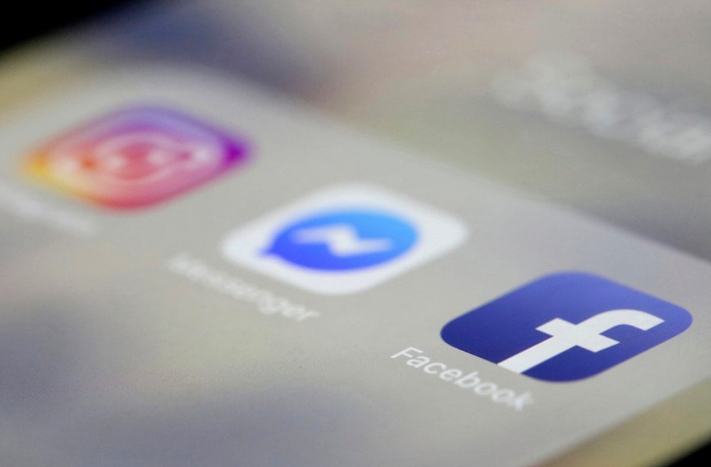 In this March 13, 2019, file photo, Instagram, Messenger and Facebook apps are are displayed on an iPhone in New York.. (AP)