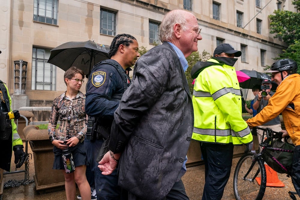 Ben & Jerry's co-founder arrested after US Capitol Gaza protest