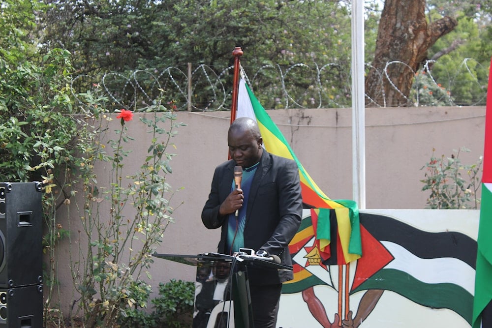 Henry Ngara. (Cyril Zenda for Al Mayadeen English)