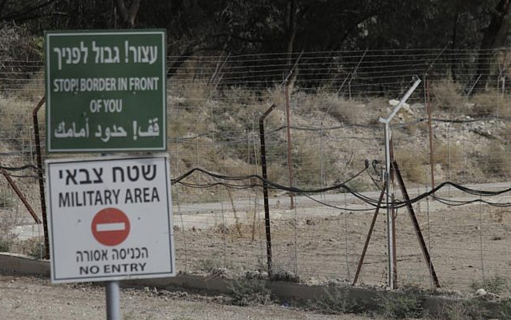 Israeli cabinet approves plan for high-tech border along Jordan 
