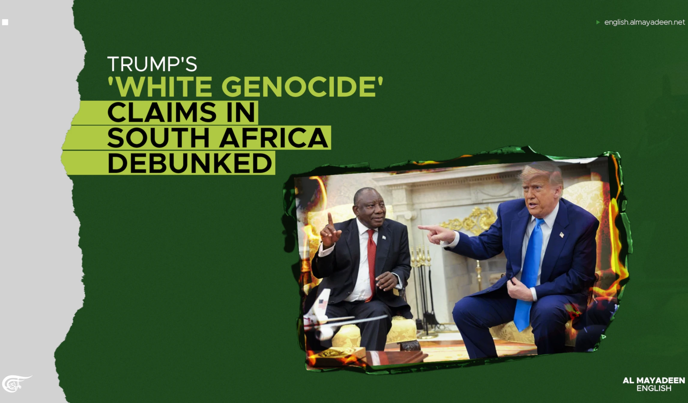 Trump's 'white genocide' claims in South Africa debunked