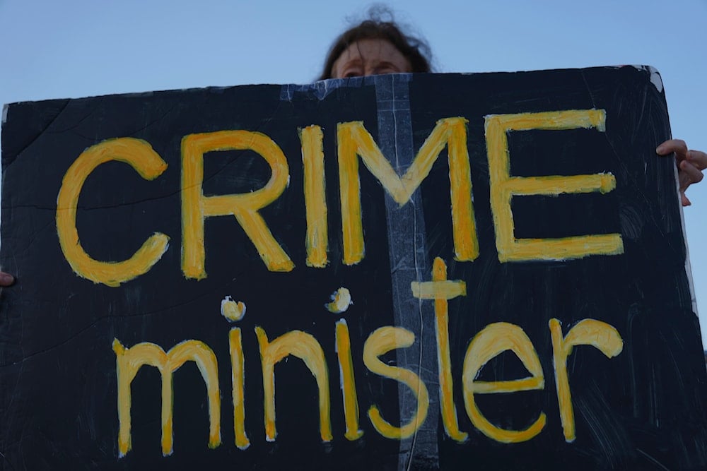 Israelis take part in a protest demanding the end of the war and immediate release of captives  held by Hamas in the Gaza Strip, and against Prime Minister Benjamin Netanyahu's government in Tel Aviv, Israel, Saturday, May 3, 2025.(AP)