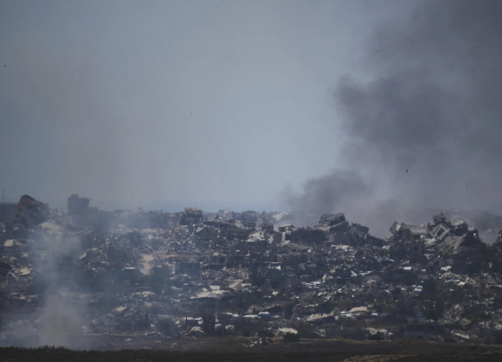 Red Cross says 2 of its members killed in strike on Gaza home