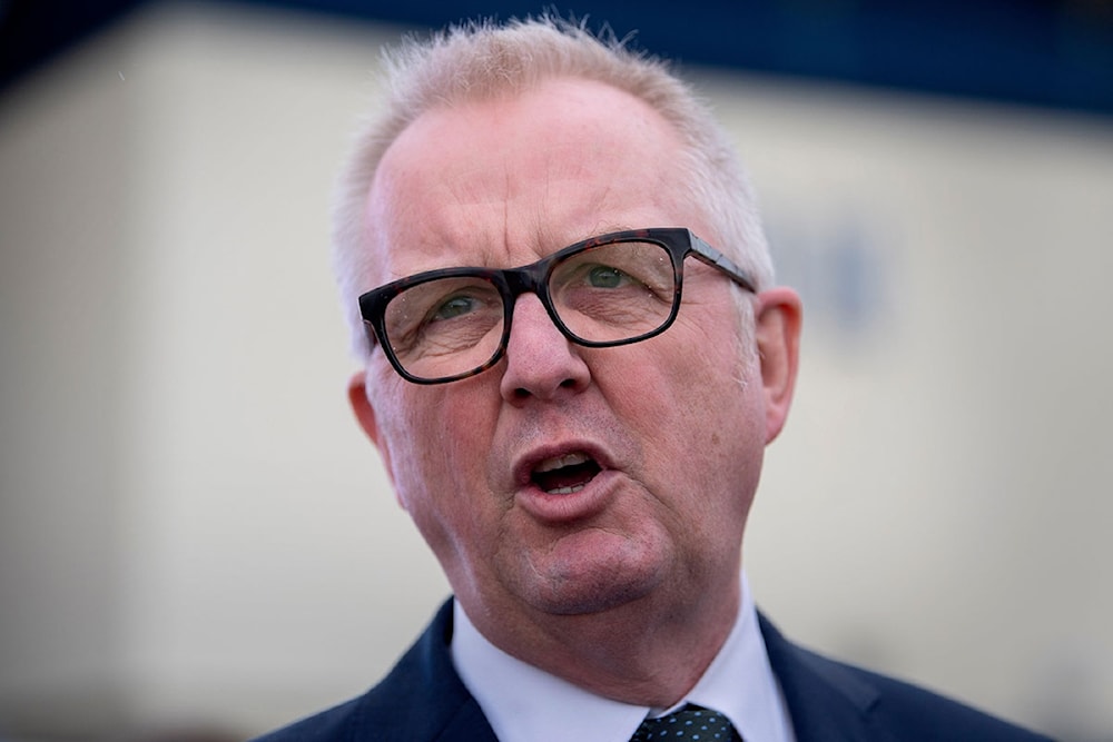 Lord Ian Austin said the UK was still 'open for business' with Israel despite suspending trade talks (Photo Credit: AFP)