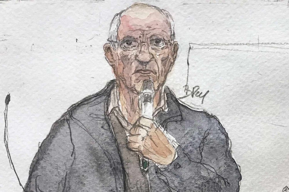 Graphic image of Joel Le Scouarnec, undated. (BENOIT PEYRUCQ/AFP via Getty )