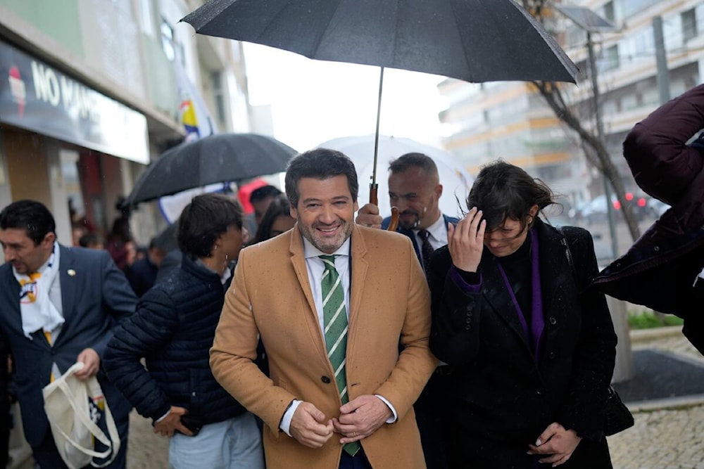 Andre Ventura, leader of populist and nationalist party Chega (Armando Franca/AP)