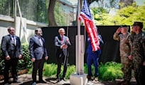 US flag raised in Damascus as envoy declares new chapter in Syria ties