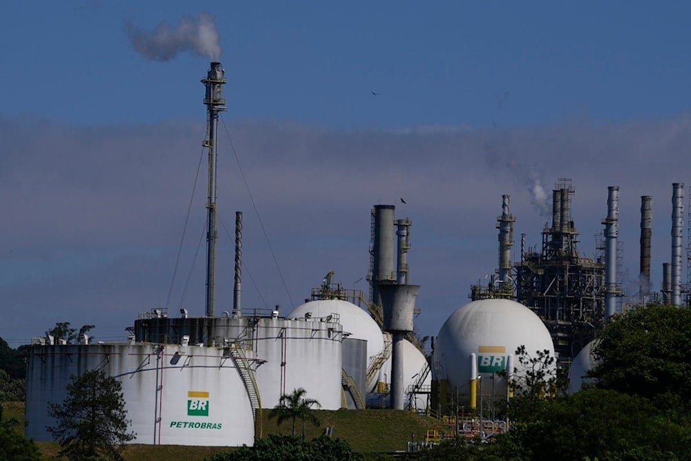 FILE - Capuava oil refinery owned by Petrobras sits in Maui, on the outskirts of Sao Paulo, Brazil, Nov. 6, 2023. (AP Photo/Andre Penner, File)