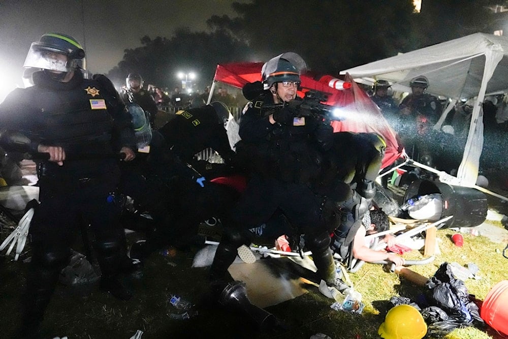 UCLA Gaza protesters sue over police violence, rubber bullet injuries