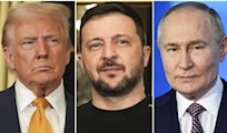 Trump calls for Russia-Ukraine ceasefire, threatens imposing sanctions