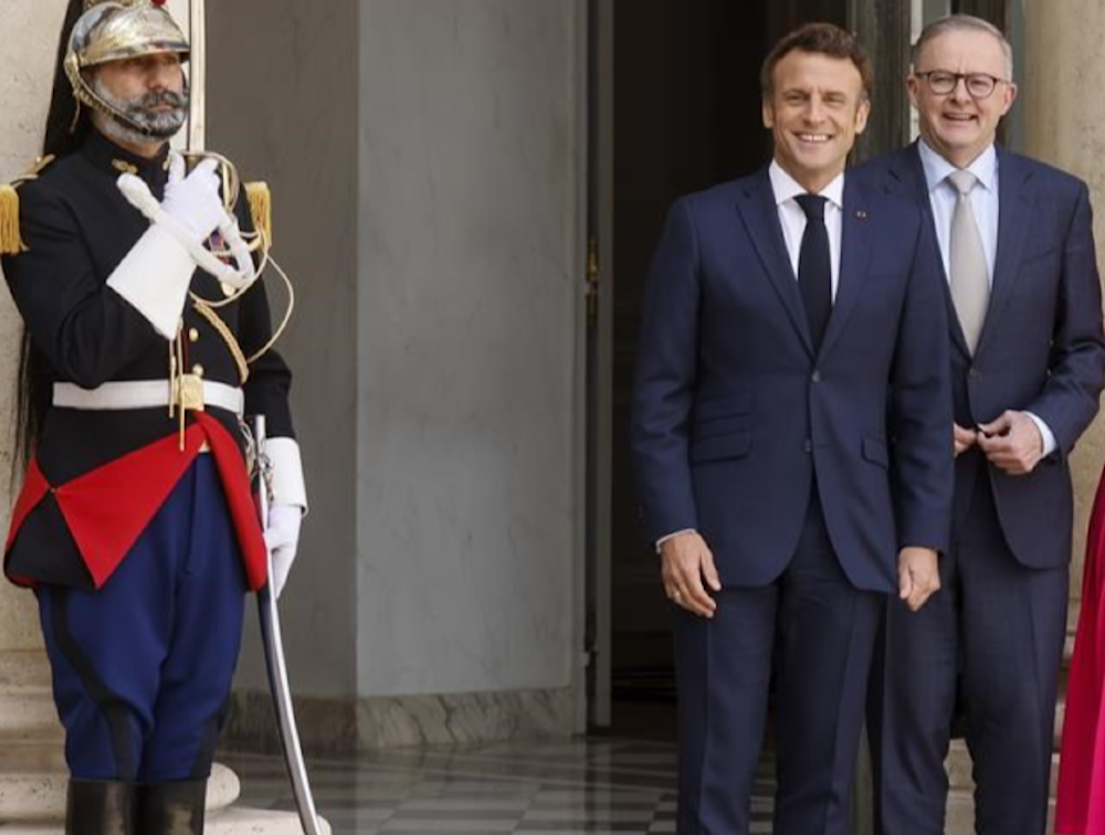 Australia urged to join Macron-led push for Palestinian statehood