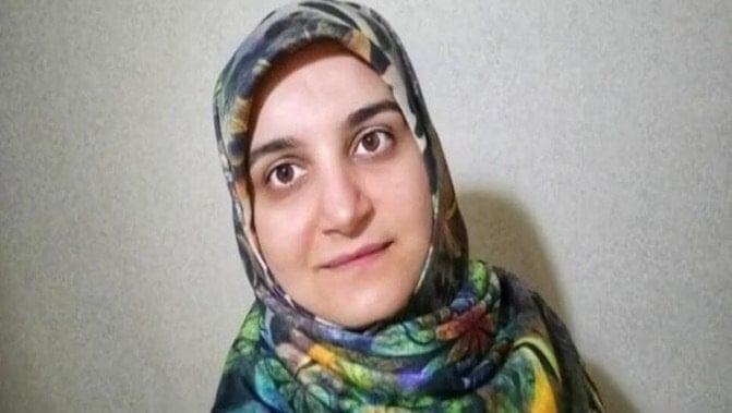 Mahdieh Esfandiari, Iranian linguist, professor, translator, and interpreter at the Lumiere University in France, who was arrested over her support for Palestine in an undated picture (social media)