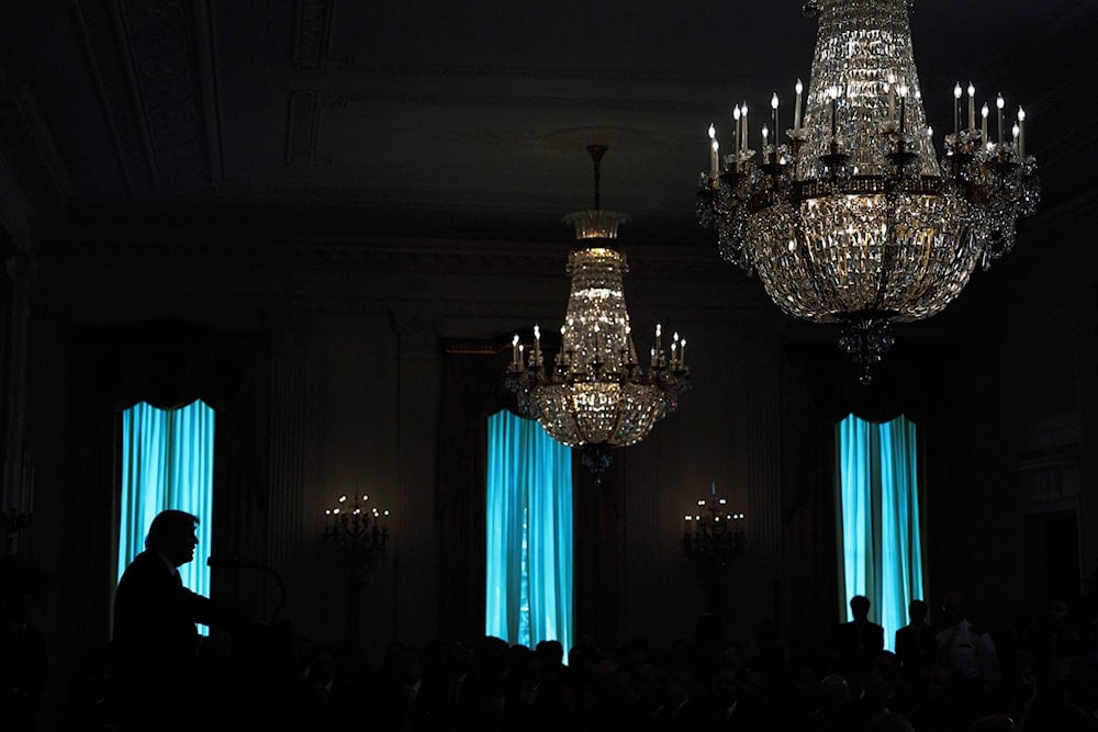 President Donald Trump speaks during an event to sign a bill blocking California's rule banning the sale of new gas-powered cars by 2035 in the East Room of the White House, on June 12, 2025, in Washington. (AP Photo/Evan Vucci)