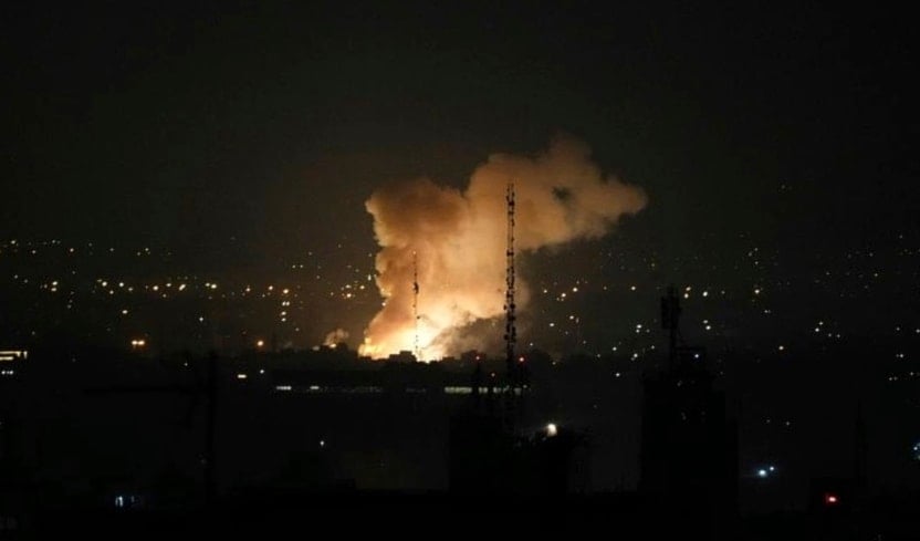 Smoke rises after an Israeli attack on Tehran, Iran, Friday, June 13, 2025 (AP)