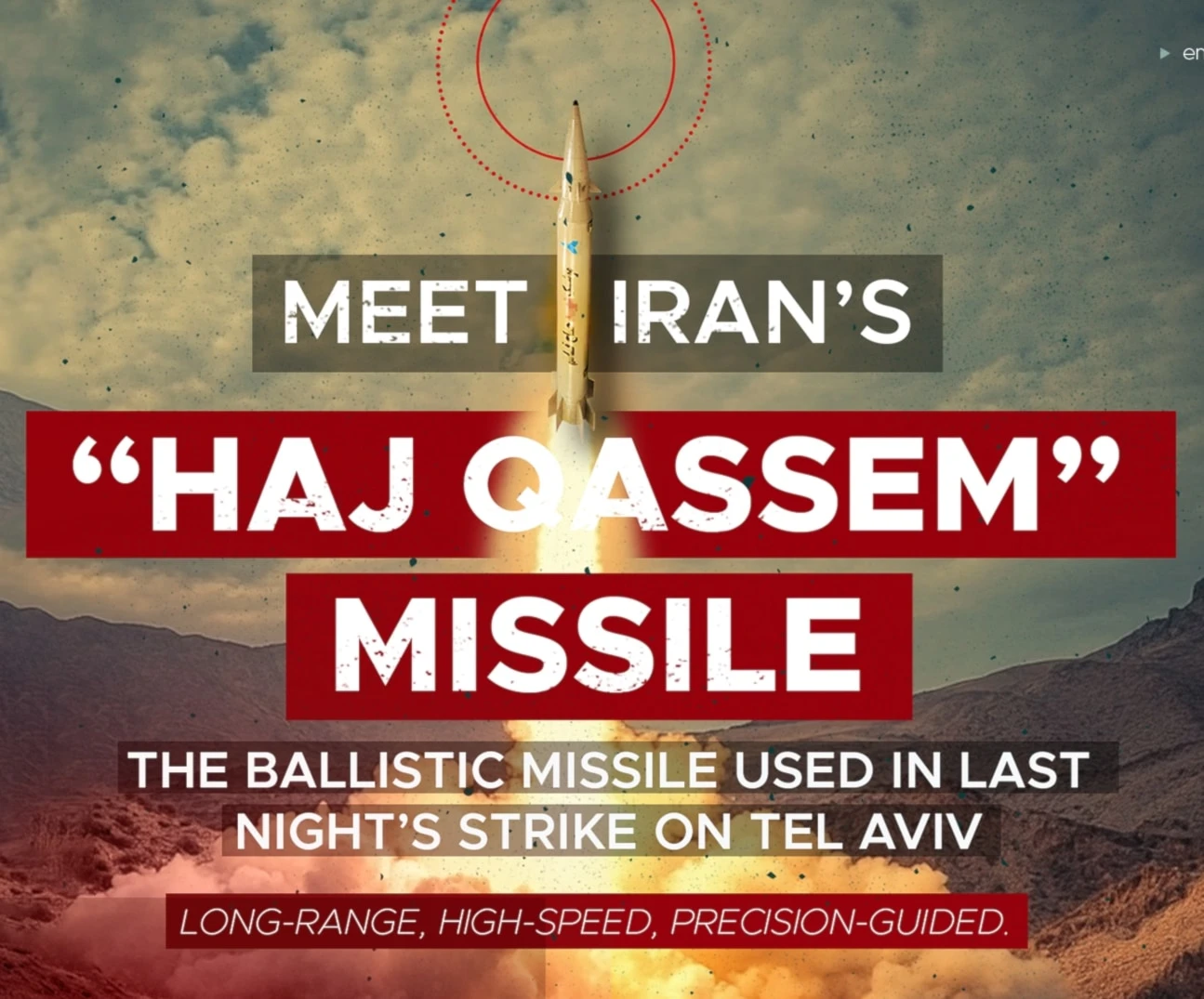 Meet Iran’s “Haj Qassem” Missile