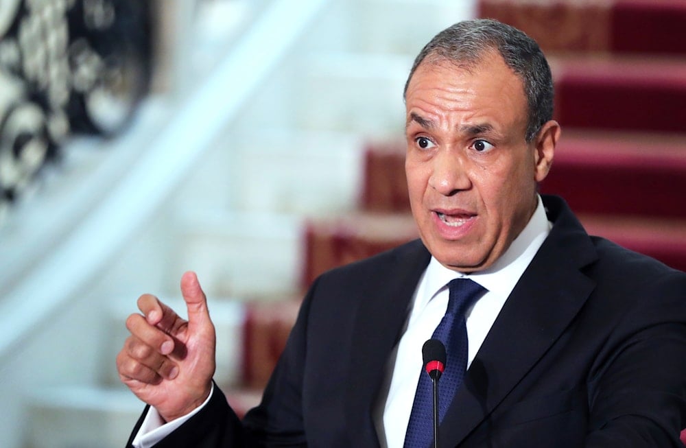 Egyptian Foreign Badr Abdelatty speaks during a press conference with his German counterpart Johann Wadephul, at Tahrir Palace in Cairo, Egypt, Friday, June 13, 2025 (AP)