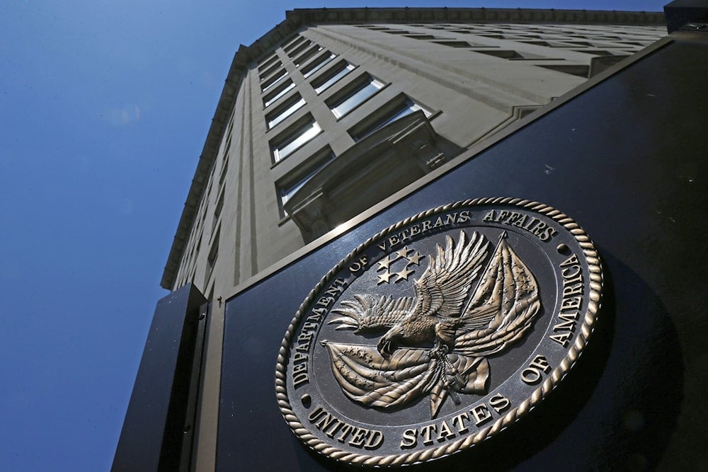 In this June 21, 2013 file photo, the Veterans Affairs Department's Seal can be seen in Washington, United States (AP)