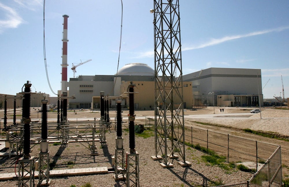 This Sunday, Feb. 26, 2006 file photo, shows a reactor building of the Iran's Bushehr nuclear power plant (AP)