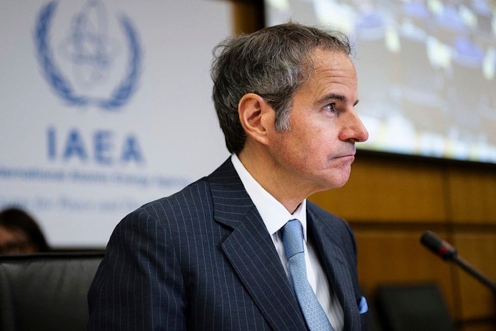 International Atomic Energy Agency (IAEA) Director General, Rafael Grossi, attends an IAEA Board of Governors meeting in Vienna, Austria, Monday, June 23, 2025 (AP)