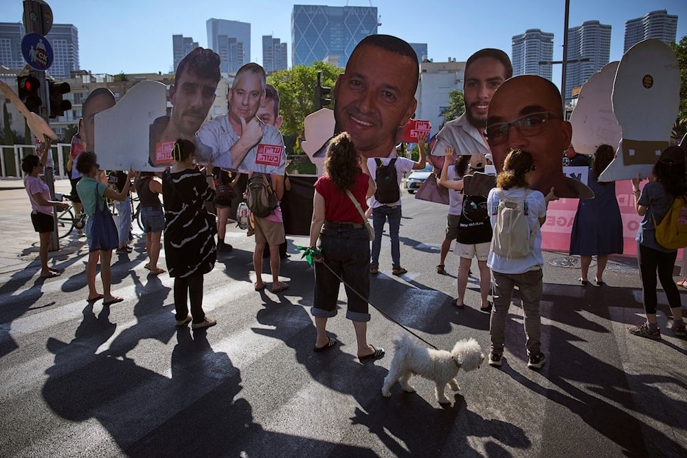 Protesters rally in Tel Aviv, demand end to Gaza war