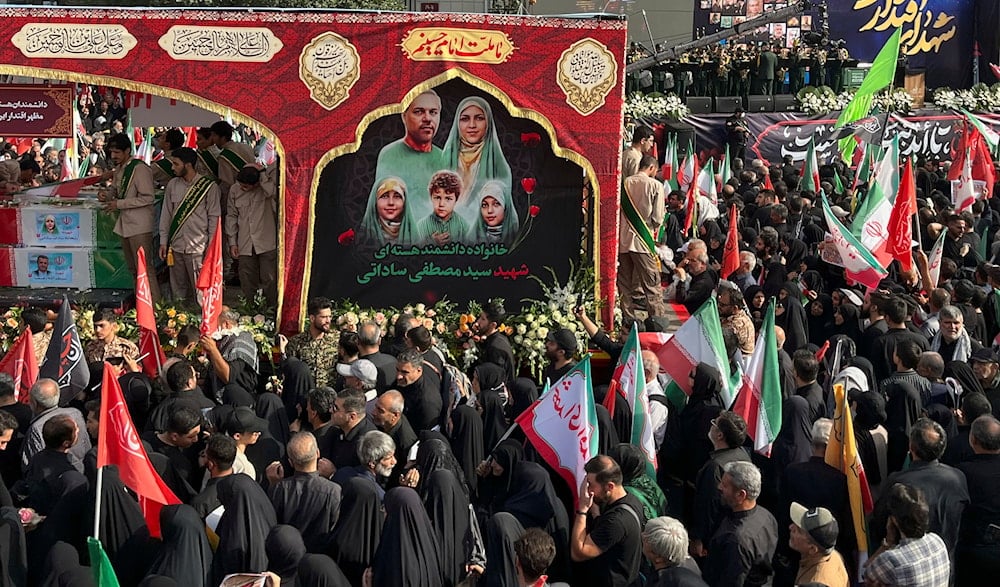 Iran unites in mourning, honors martyrs in mass funeral