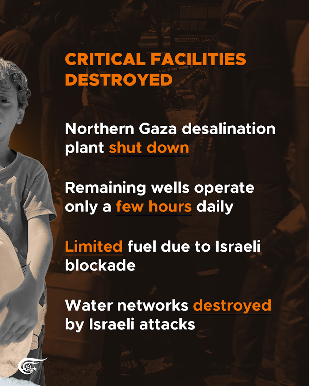 Gaza City faces unprecedented water shortage
