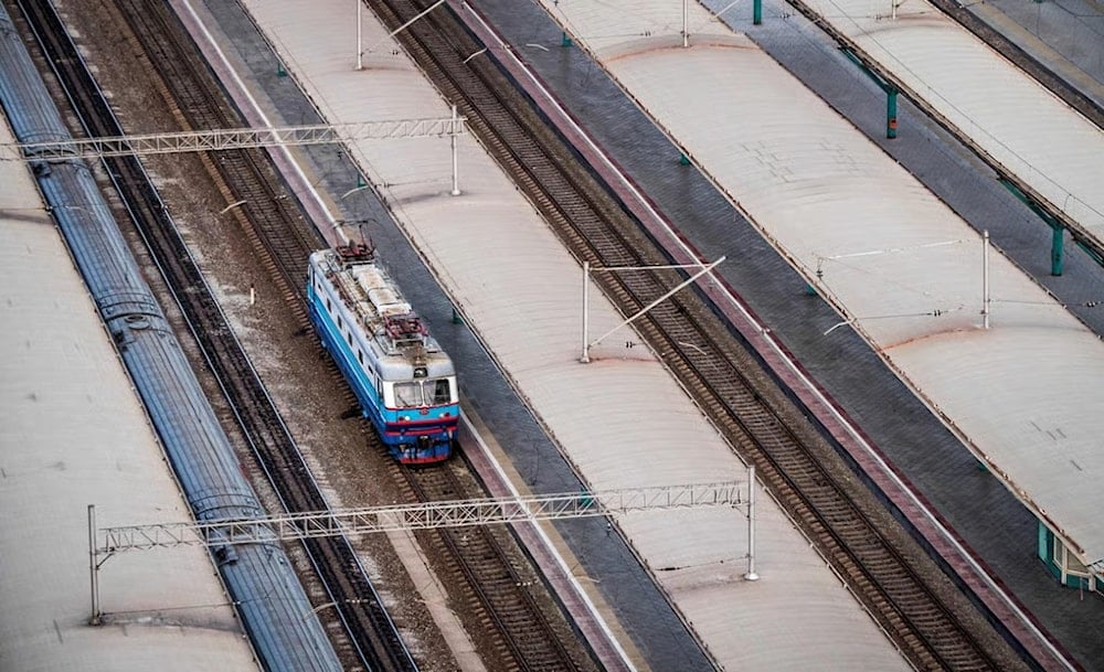 Ukrainian intelligence said the bridge was used to carry military equipment (Mladen Antonov/AFP)