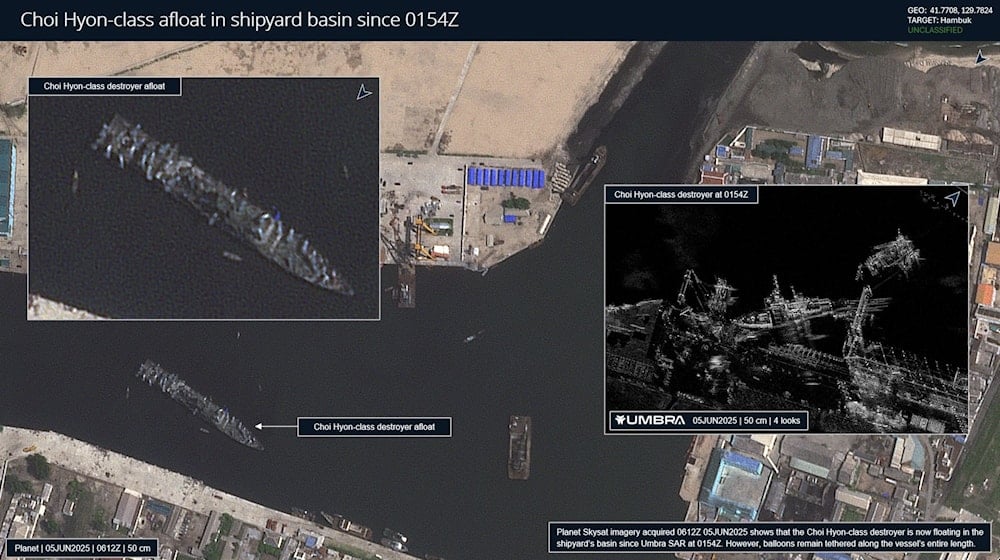 A pair of intraday collects (via planet/umbraspace  ) shows the continuation of our DPRK soap opera. (@CSBiggers)