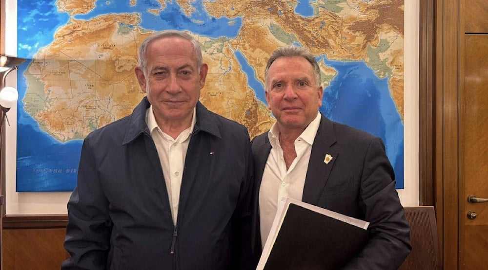 Israeli Prime Minister Benjamin Netanyahu and Steve Witkoff, January 2025. 