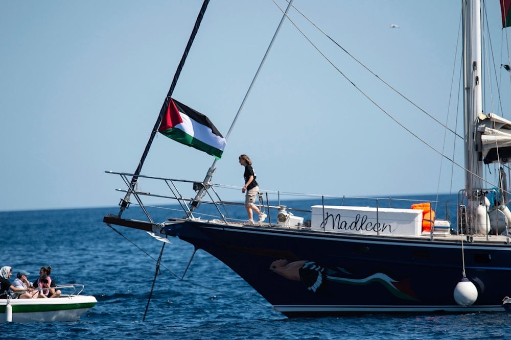 Madleen ship faces Israeli threats as it approaches Gaza coast