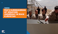 PKK's surrendering of weapons underway in Iraq's Kurdistan