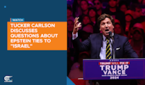 Tucker Carlson discusses questions about Epstein ties to "Israel"