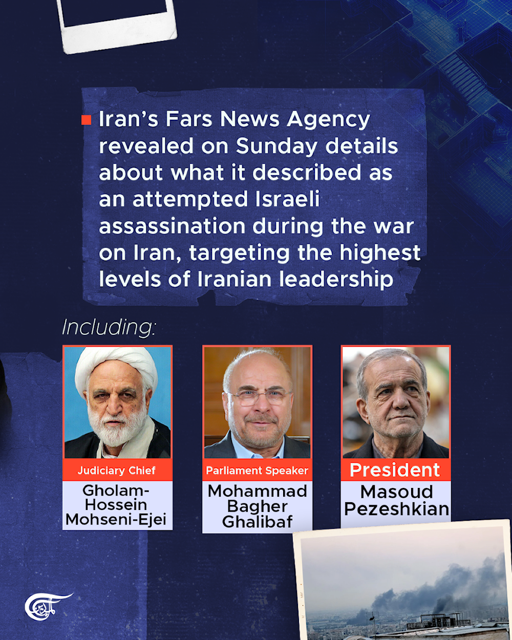 Iranian media reveals details of Israeli attempt to assassinate Pezeshkian