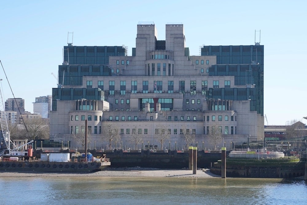 FILE - A general view of the headquarters of the Secret Intelligence Service, MI6, in London, Tuesday, March 18, 2025. (AP Photo/Kin Cheung, file)