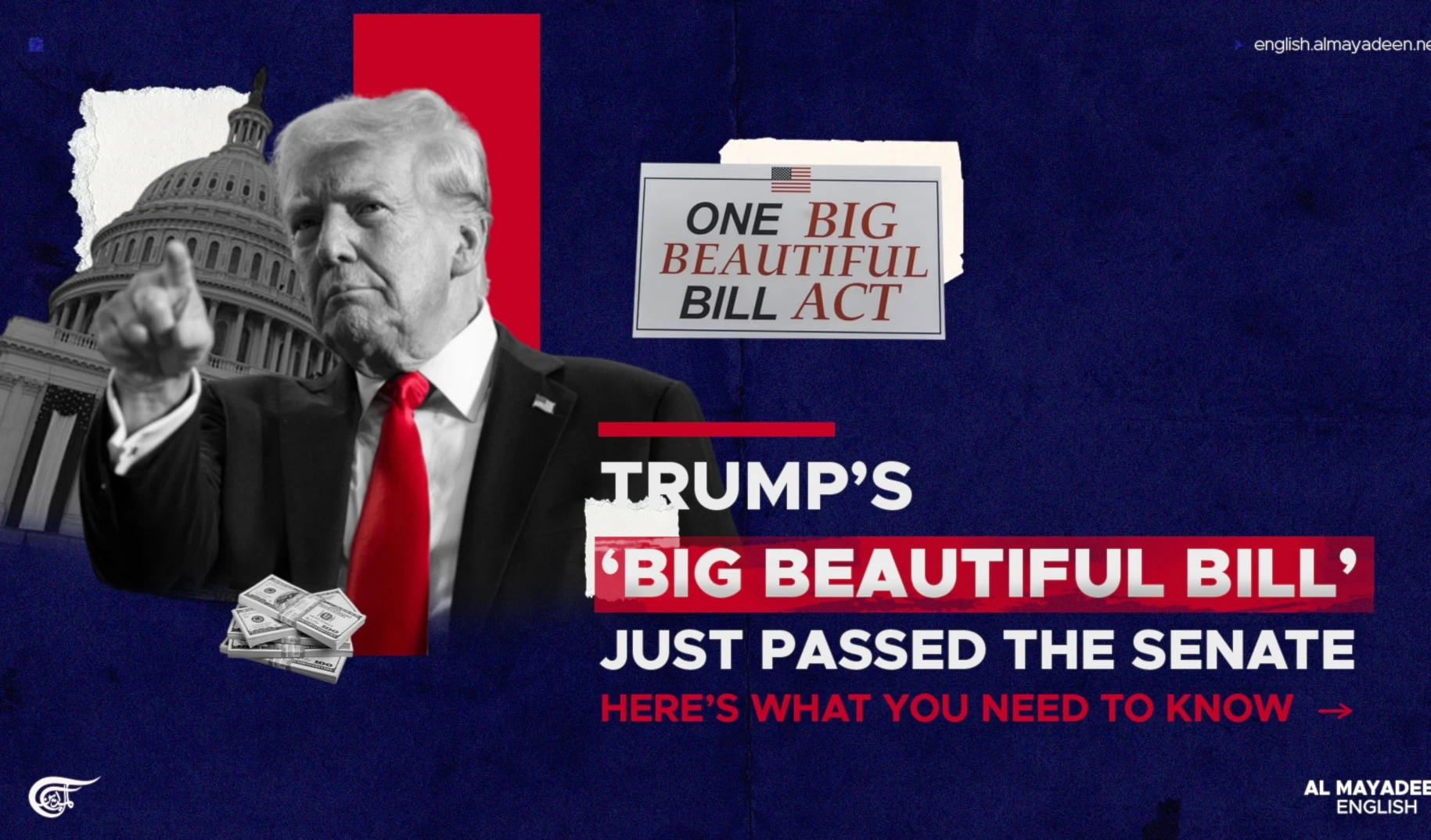 Trump’s “Big Beautiful Bill” just passed the Senate: What you need to know Trump’s “Big Beautiful Bill” just passed the Senate: What you need to know