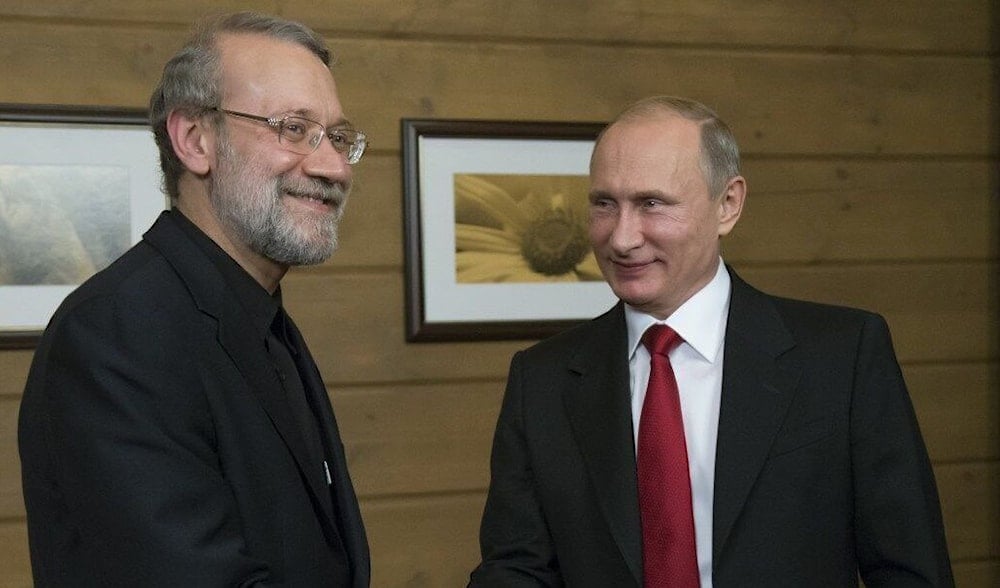Russian President Vladimir Putin hosts Sayyed Ali Khamenei's aide, Ali Larijani, in Moscow, July 20, 2025 (Social Media)